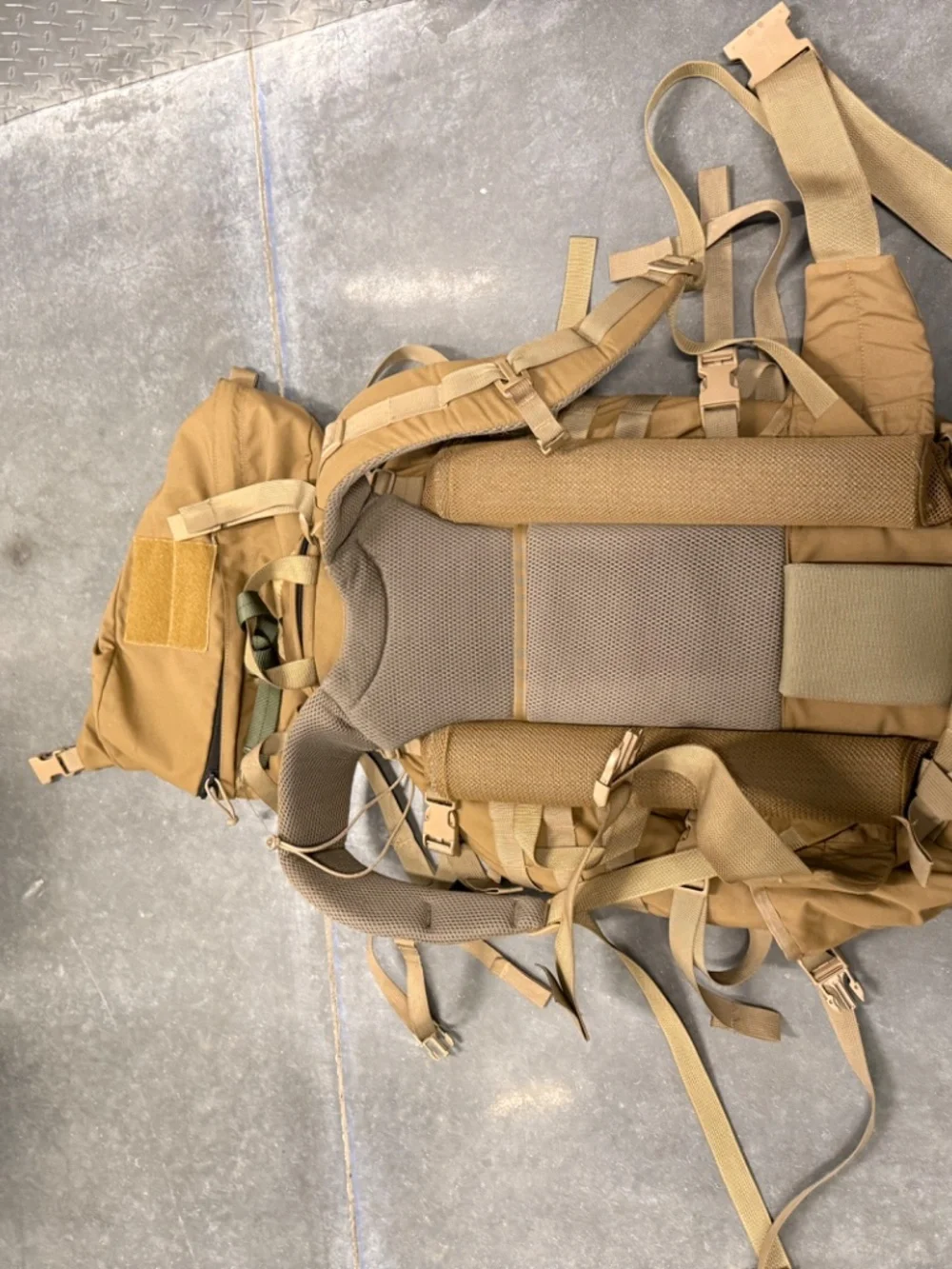 Mystery Ranch Special Operations Issue SATL Assault Ruck, Coyote Tan